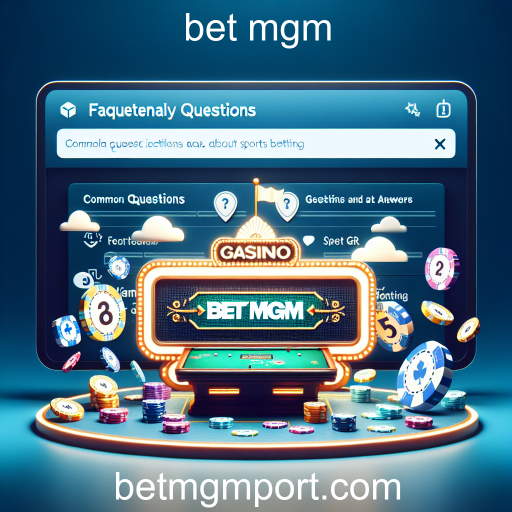 Explorando a Seção de Perguntas Frequentes do Bet MGM